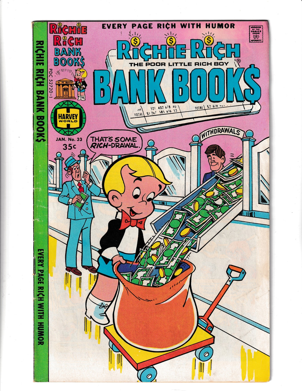 Richie Rich: Bank Books #33 (1978) Harvey Comics