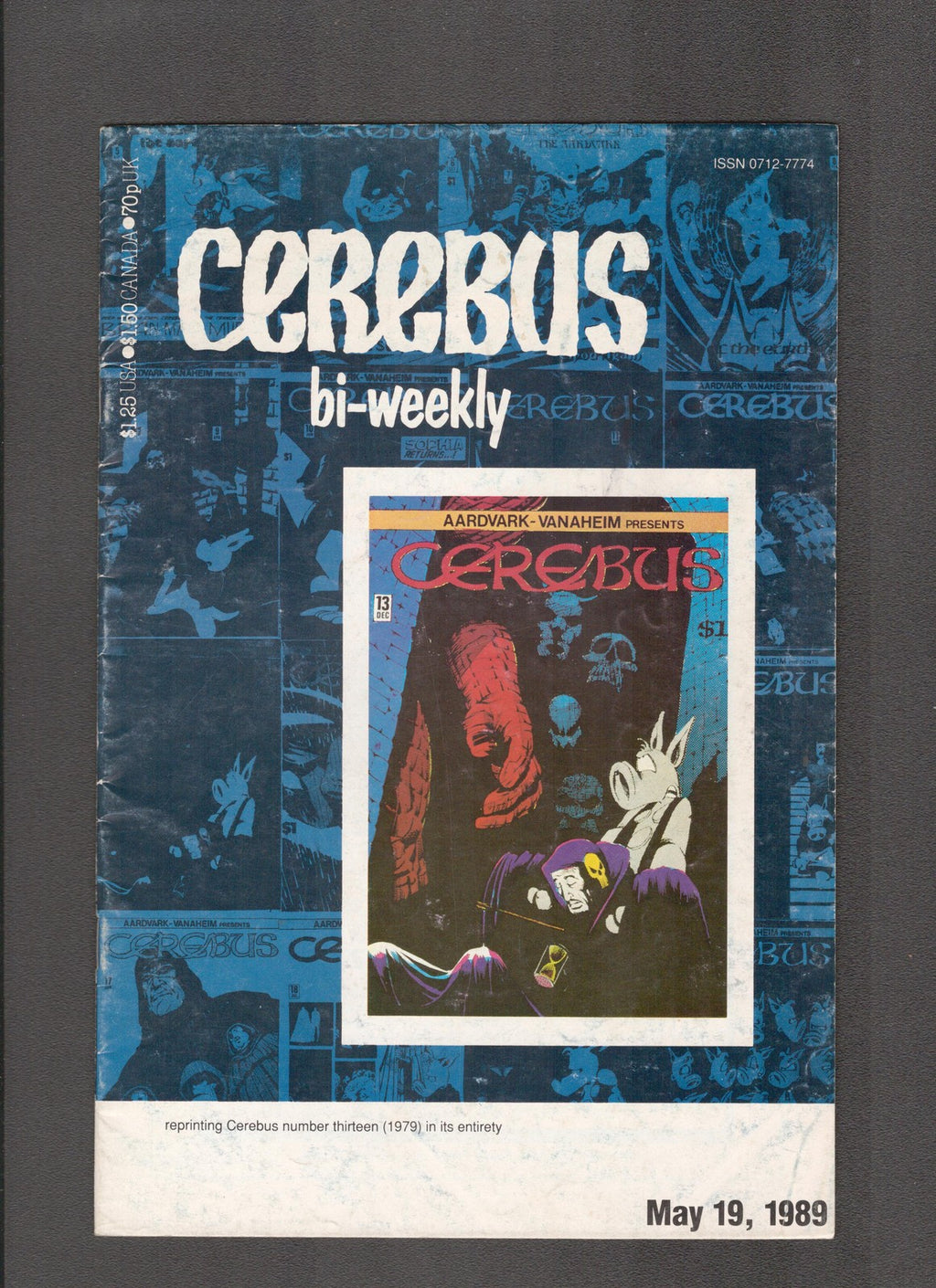 Cerebus Bi-Weekly #13 (1989) Low Grade Aardvark Comics