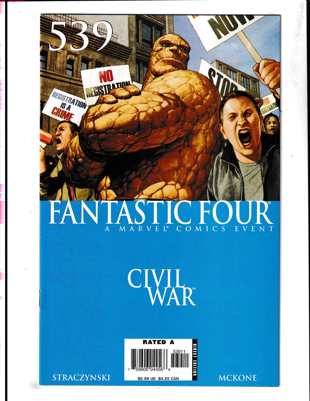 Fantastic Four #539 (2006) Marvel Comics