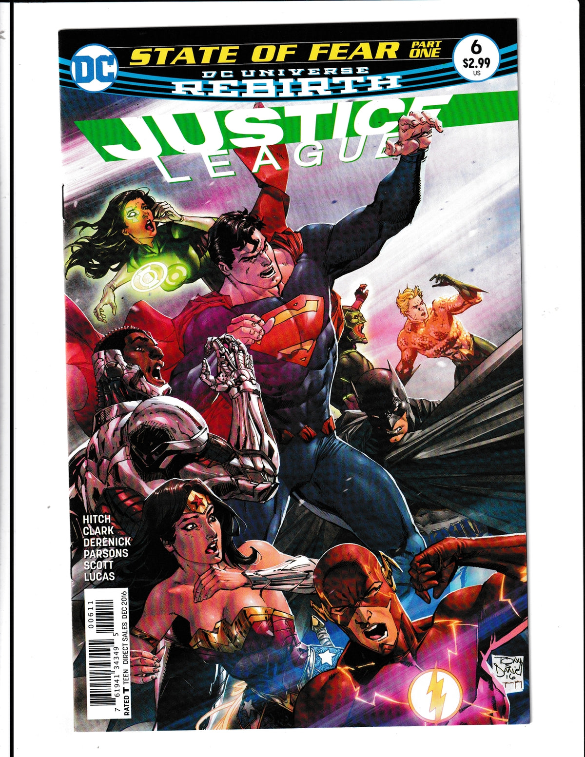 Justice League #6 (2016) DC Comics