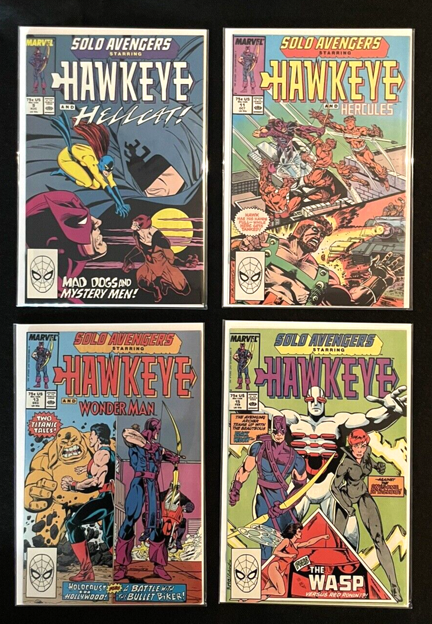 Solo Avengers 1-20 (1987-89) 1st App Trickshot Complete Set Marvel Comics