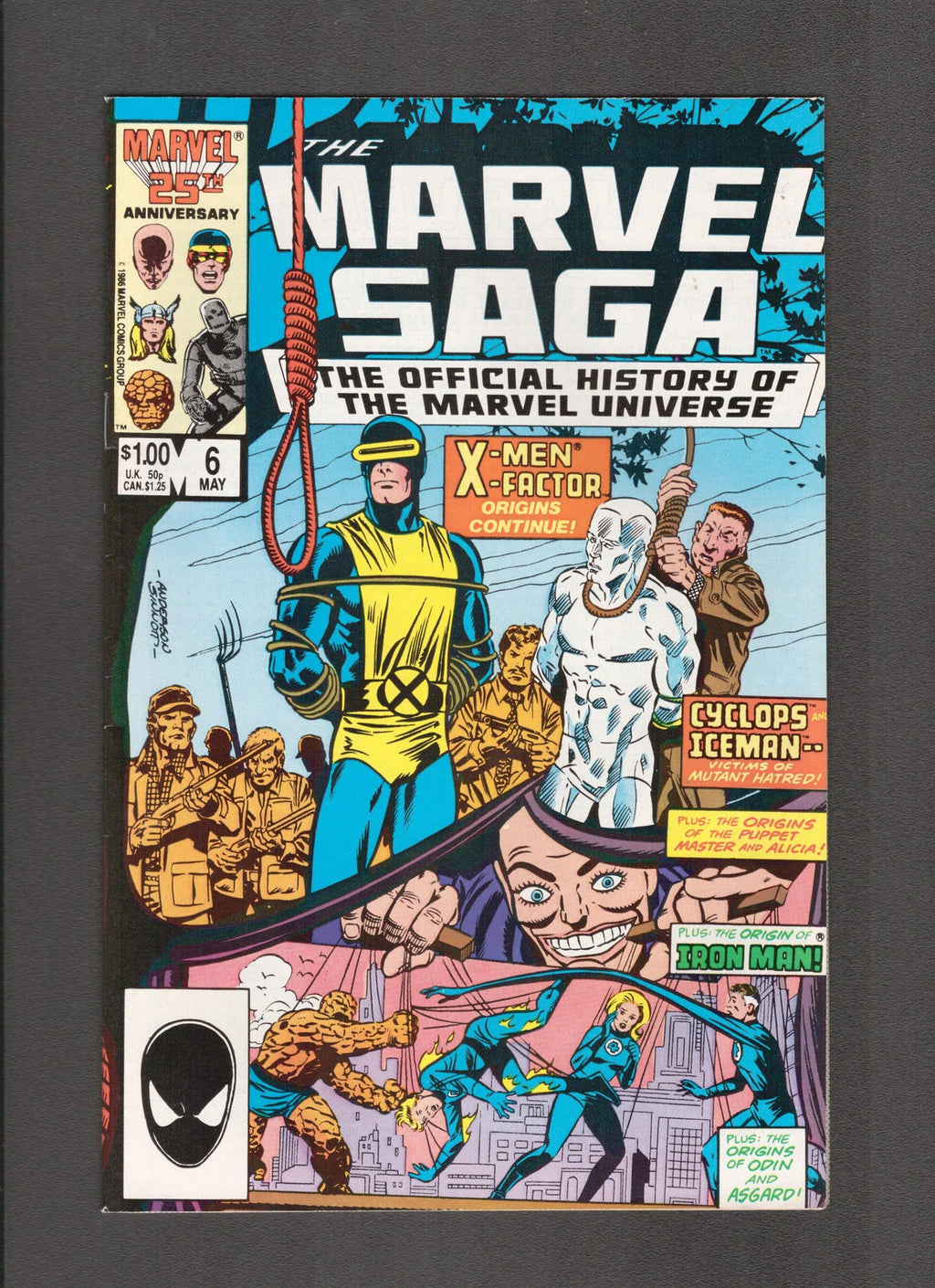 Marvel Saga #6 (1986) X-Men, X-Factor Marvel Comics
