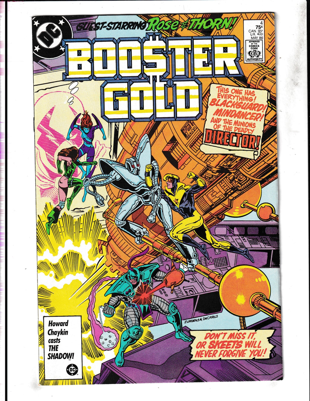 Booster Gold #4 (1986) DC Comics