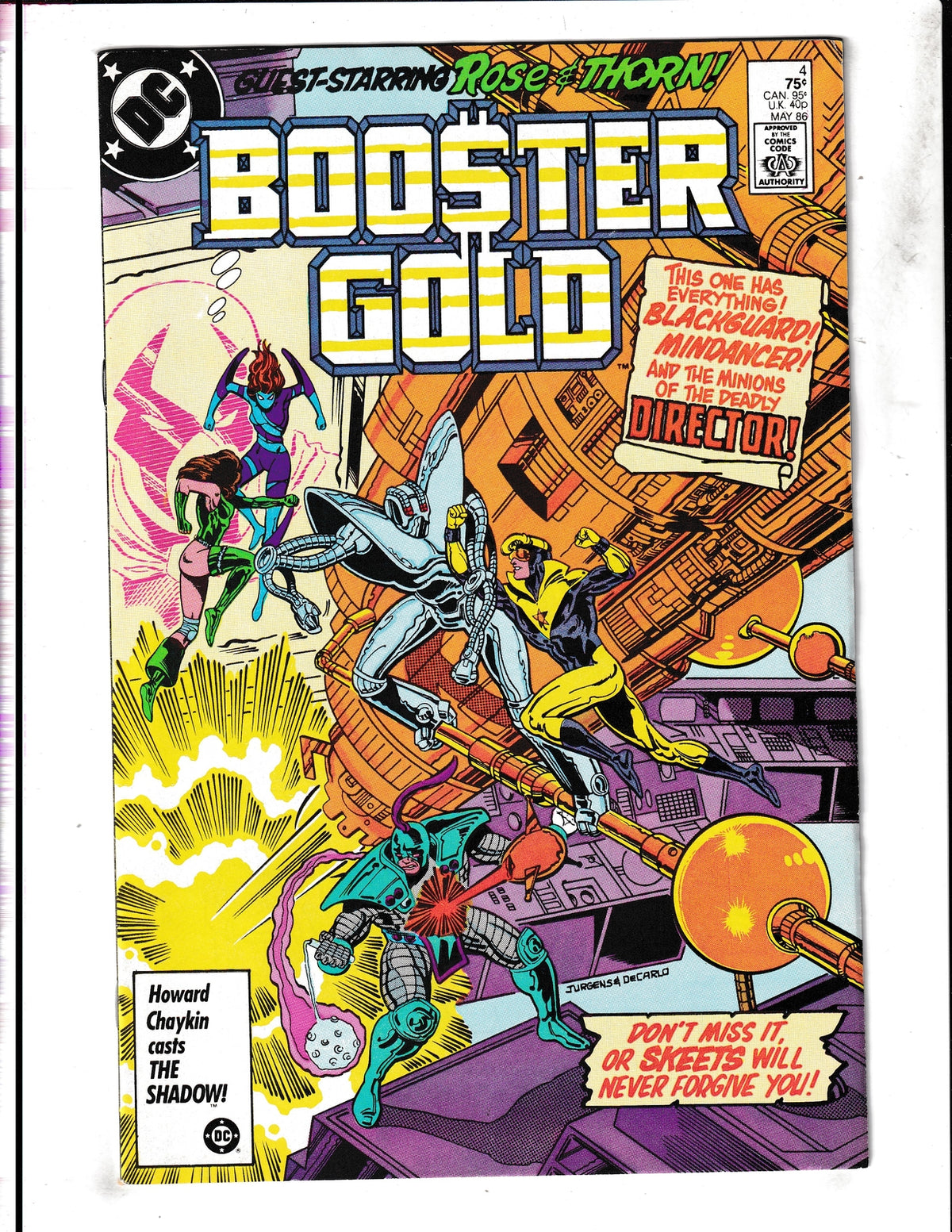 Booster Gold #4 (1986) DC Comics