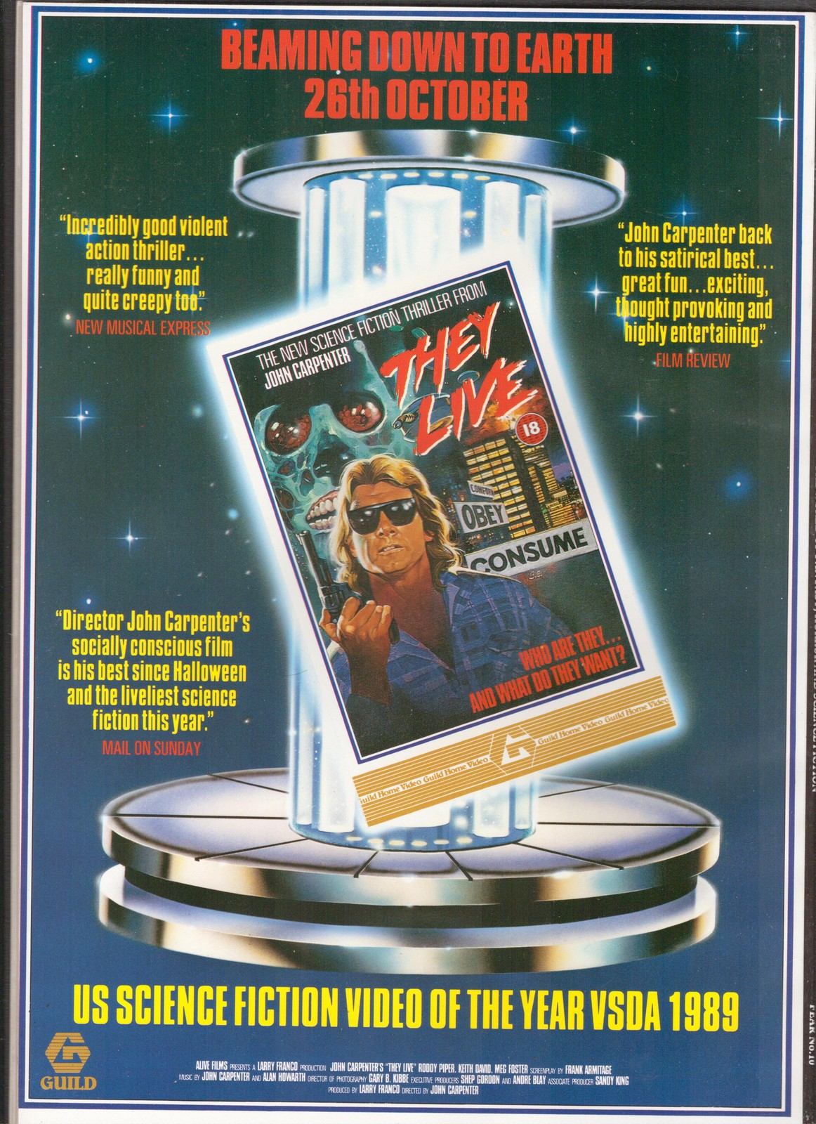 Fear #10 (1989) Dark Half Newsfield Comics