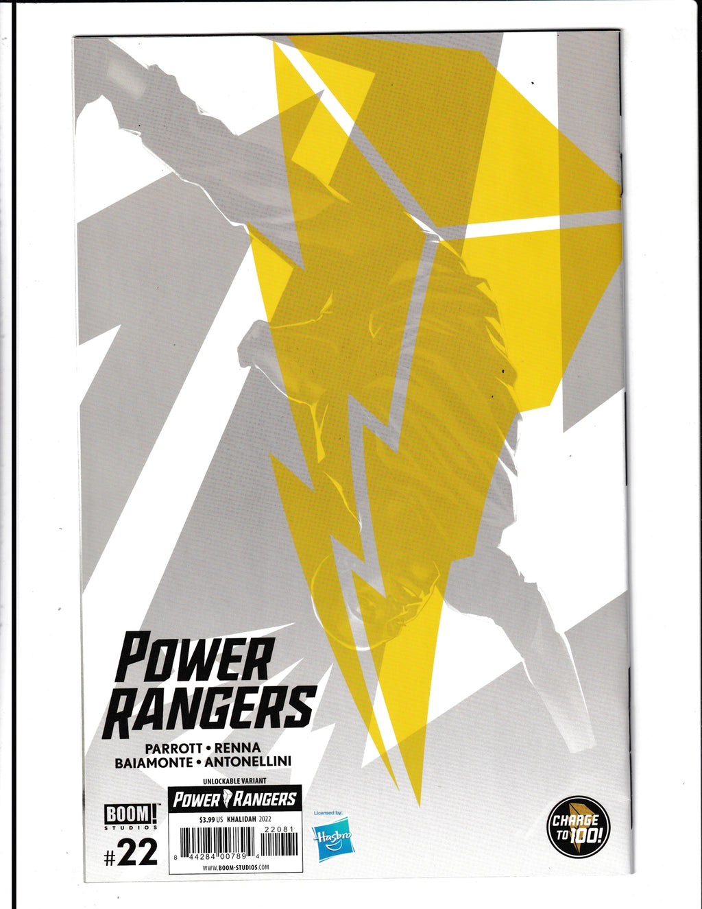 Power Rangers #22F (2022) Qistina Khalidah Virgin Incentive Variant BOOM! Comics