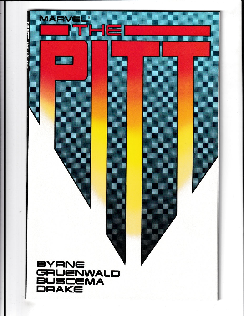 Pitt #1 (1987) Marvel Comics