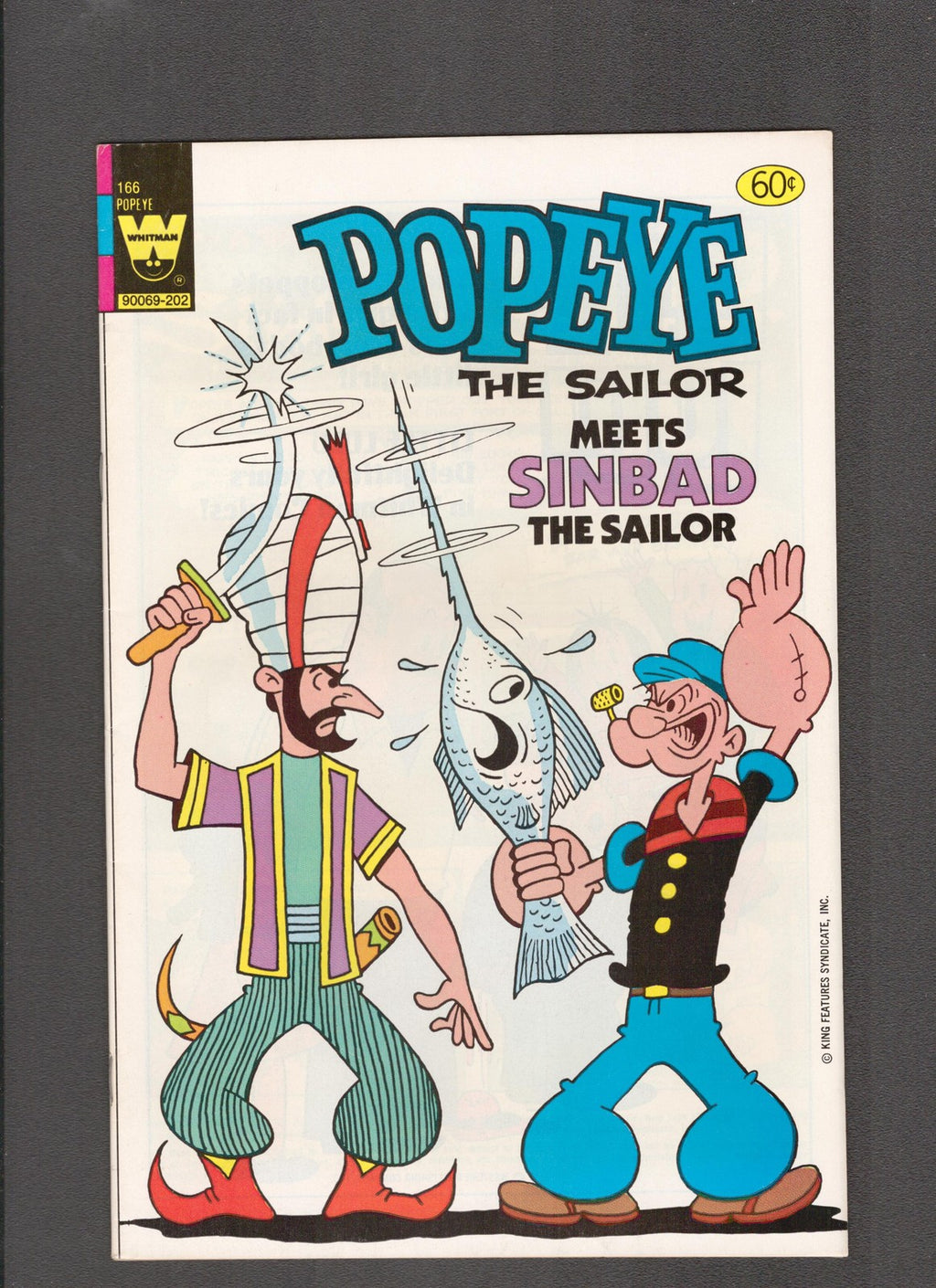 Popeye #166 (1982)  LOW PRINT Whitman Comics