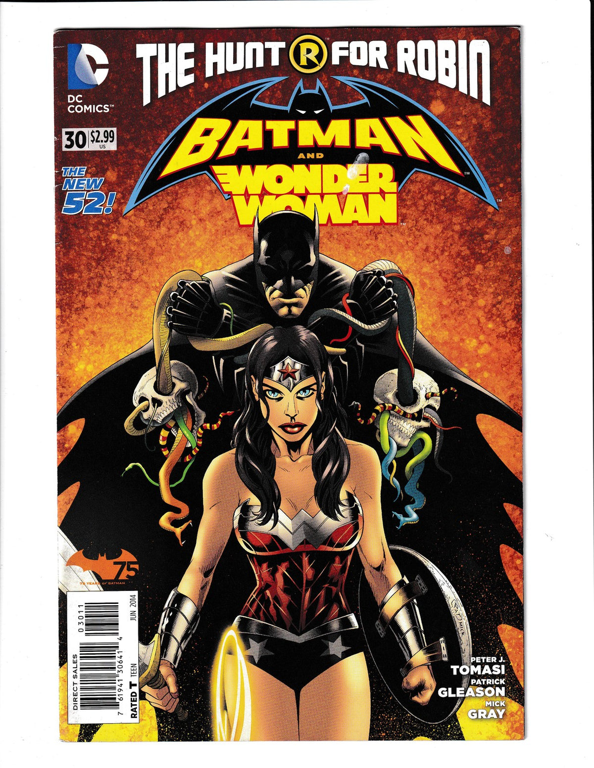 Batman and Robin #30 (2014) Wonder Woman DC Comics
