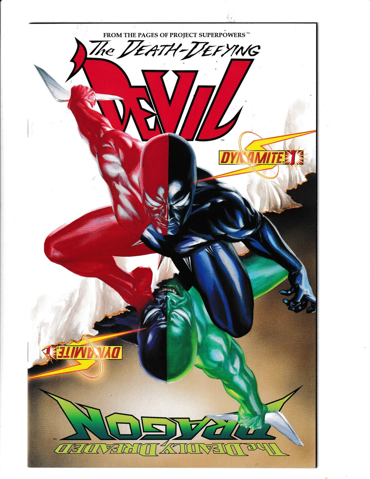 Death-Defying Devil #1 (2008) Alex Ross Cover Dynamite Comics