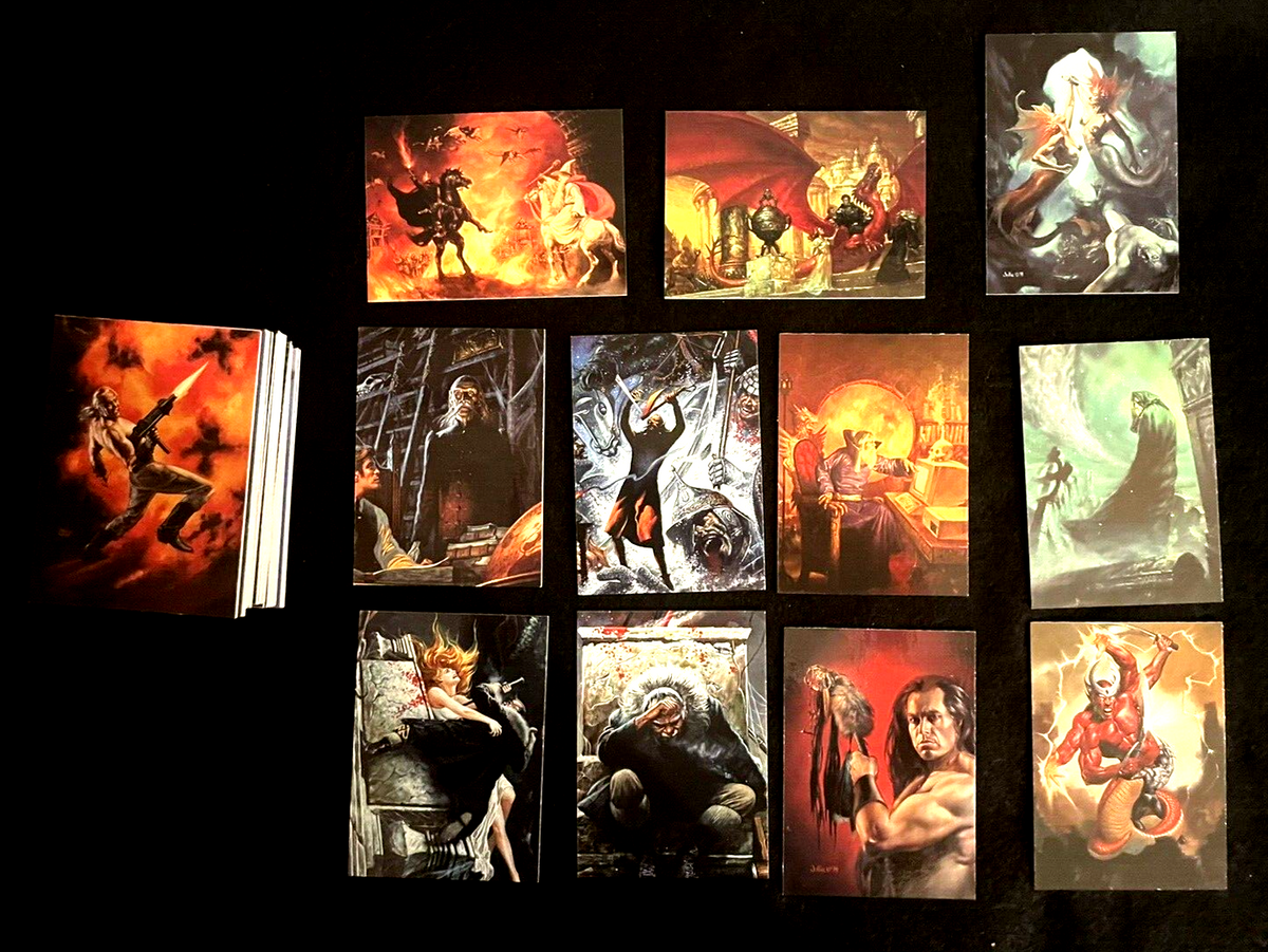 Artists Choice - 1997 - 72 card Base Set cards 1-72 - Comic Images