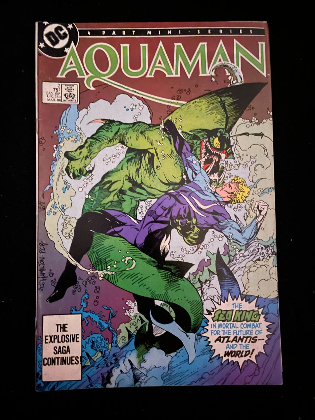 Aquaman #2 March 1986