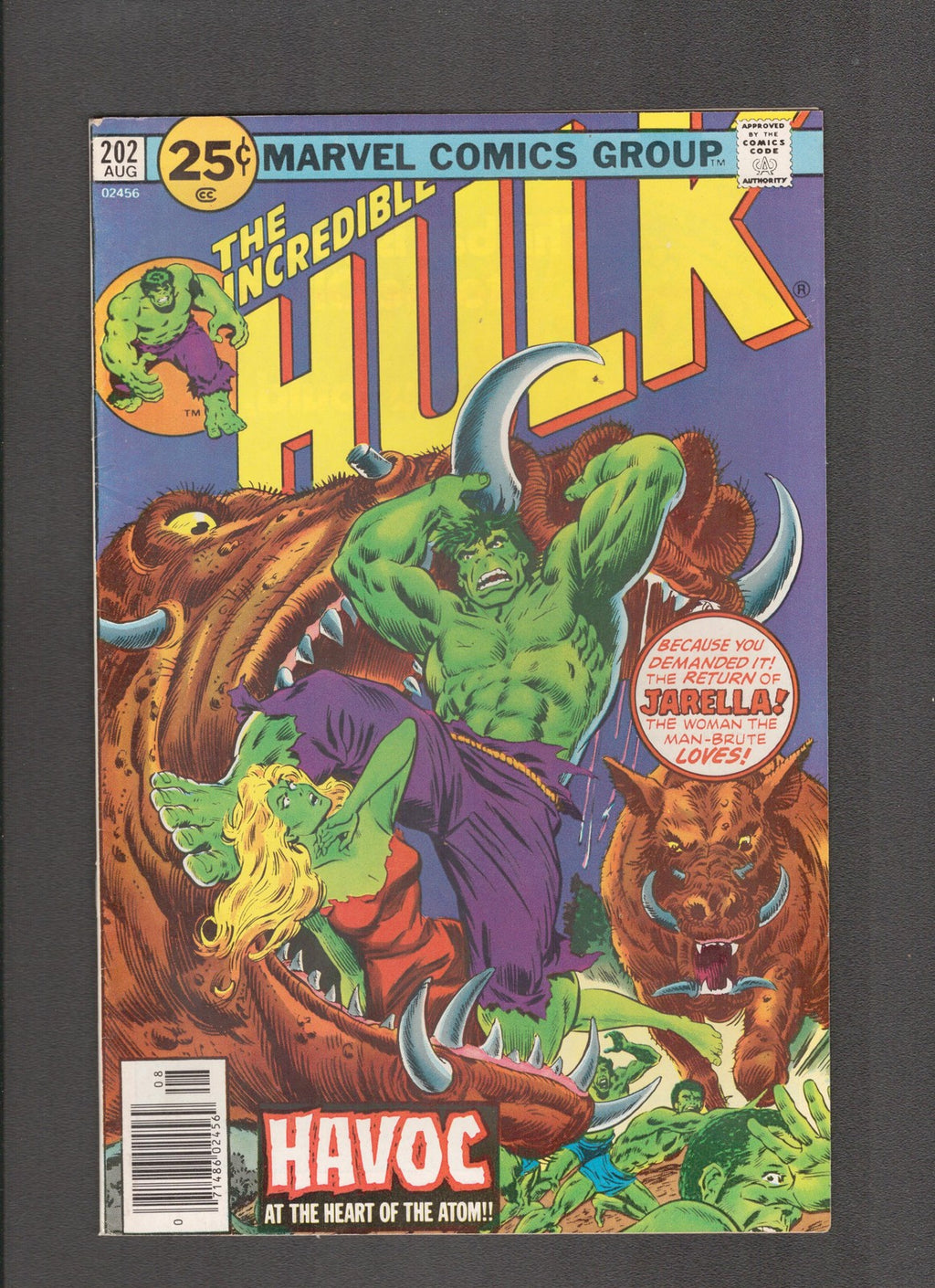 Incredible Hulk #202 (1976) Sal Buscema, Rich Buckler Sr. Marvel Comics