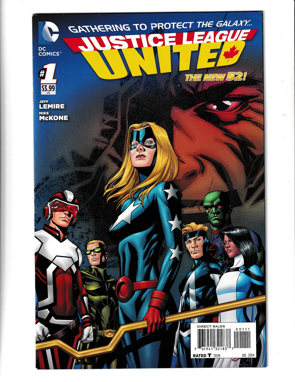 Justice League United #1 (2014) DC Comics SKU:2720
