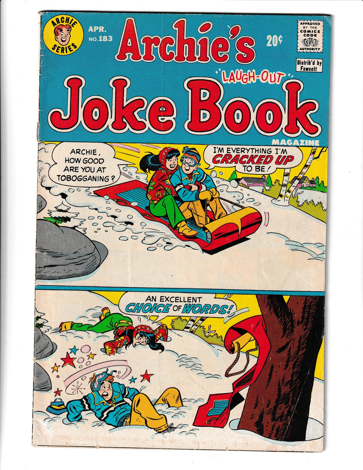 Archie's Joke Book #183 (1973) Archie Comics