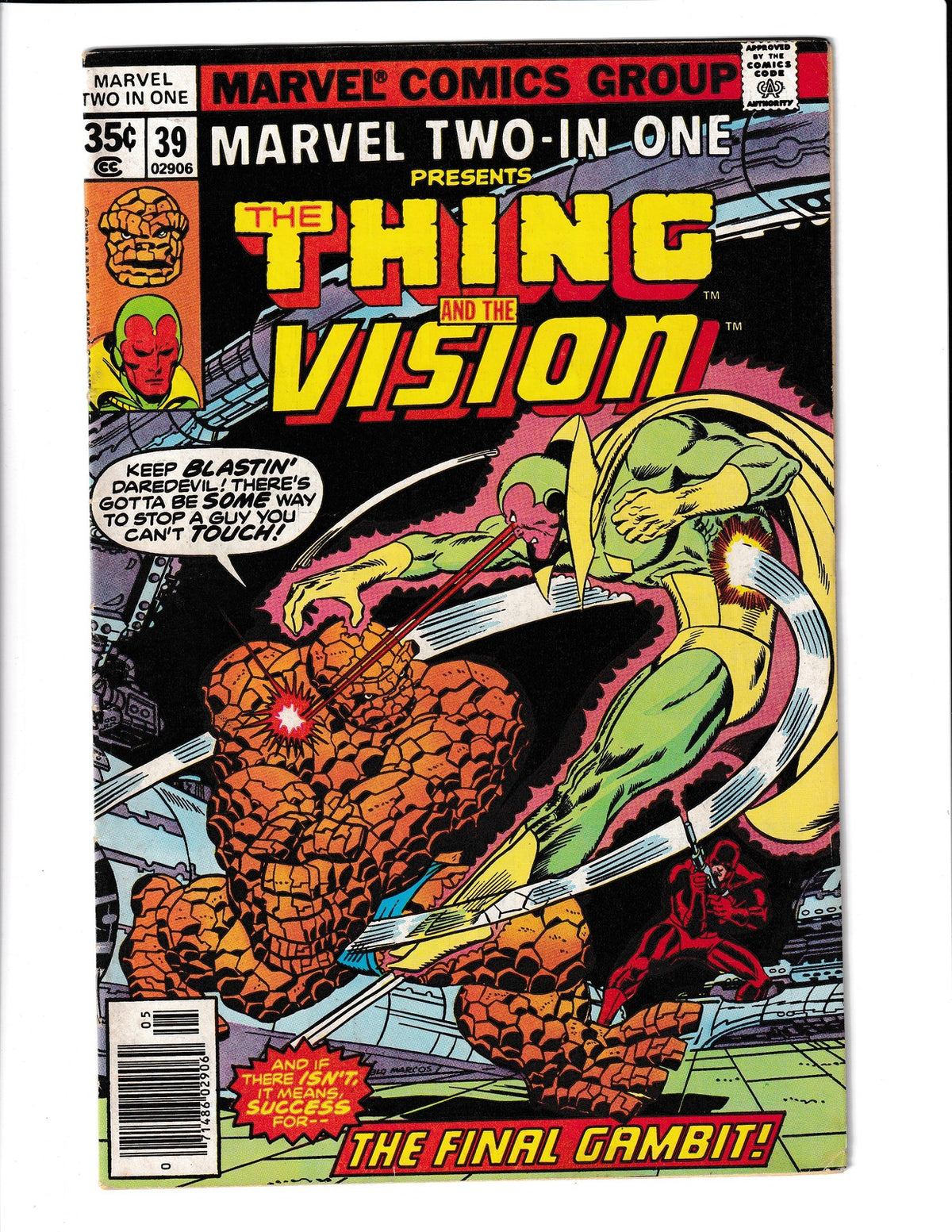 Marvel Two-In One #39 (1978) Thing & Vision Marvel Comics