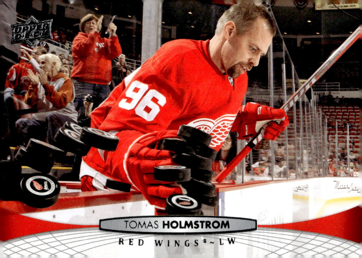 2011-12 Upper Deck #390 Tomas Holmstrom Hockey Detroit Red Wings