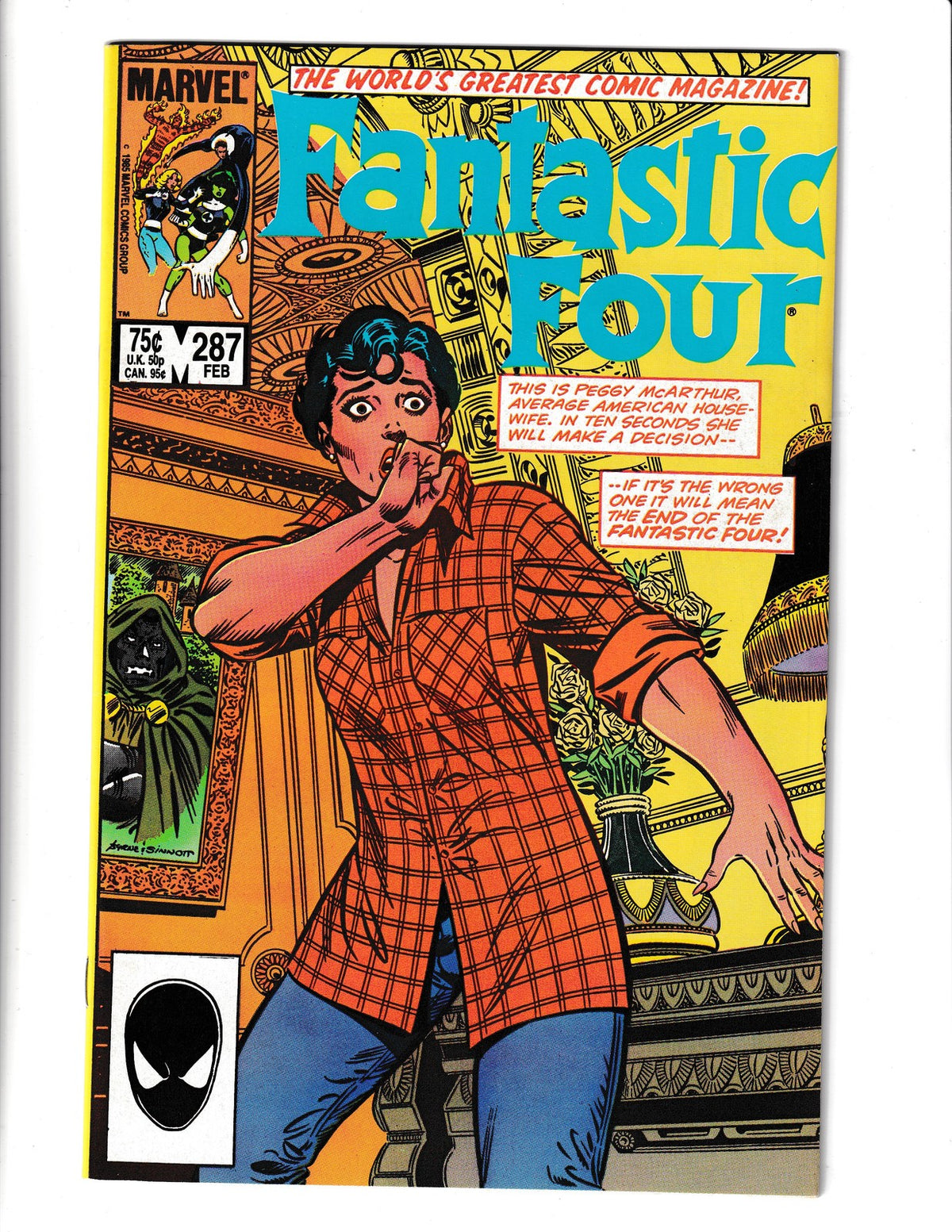 Fantastic Four #287 (1986) Marvel Comics SKU:2329