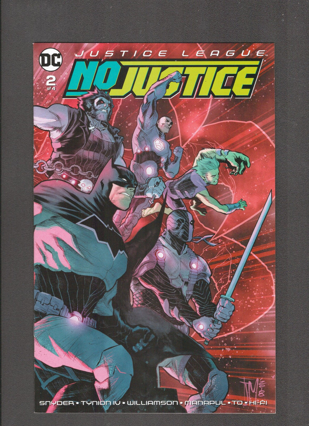 Justice League: No Justice #2 (2018) Francis Manapul DC Comics