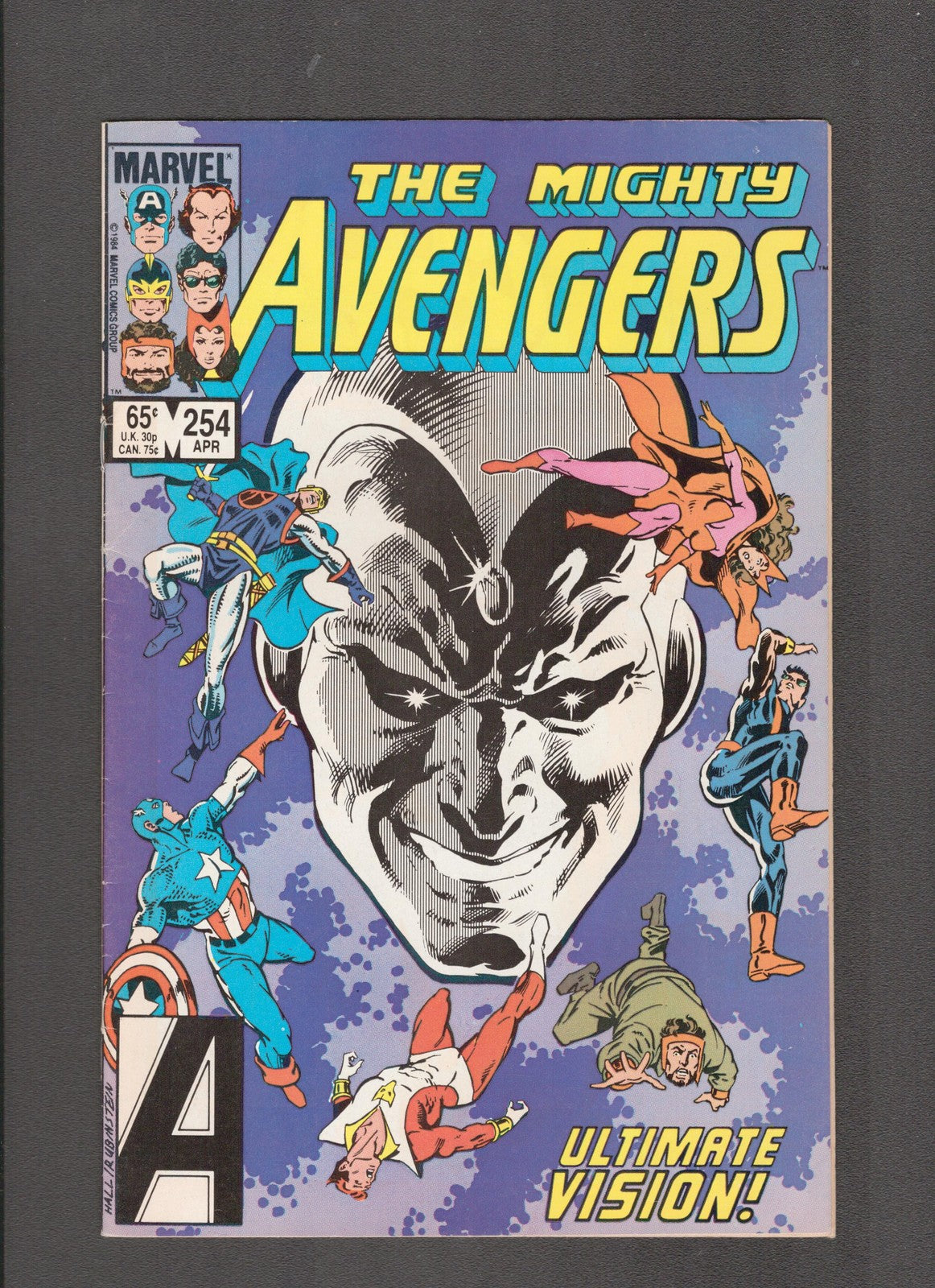 Avengers #254 (1985) Joe Rosen Marvel Comics