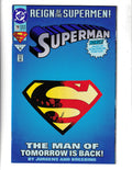 Superman #78 (1993) Diecut with poster DC Comics