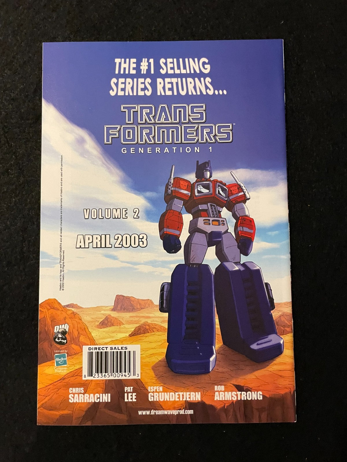 Transformers: The War Within 1-6 (2002/03) Dreamwave