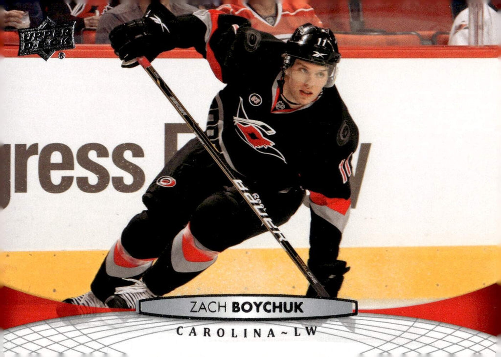 2011-12 Upper Deck #418 Zach Boychuk Hockey Carolina Hurricanes