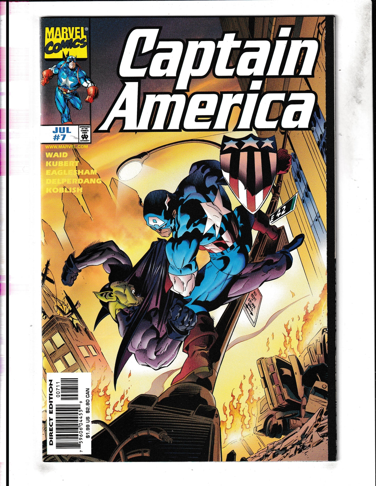 Captain America #7 (1998) Marvel Comics