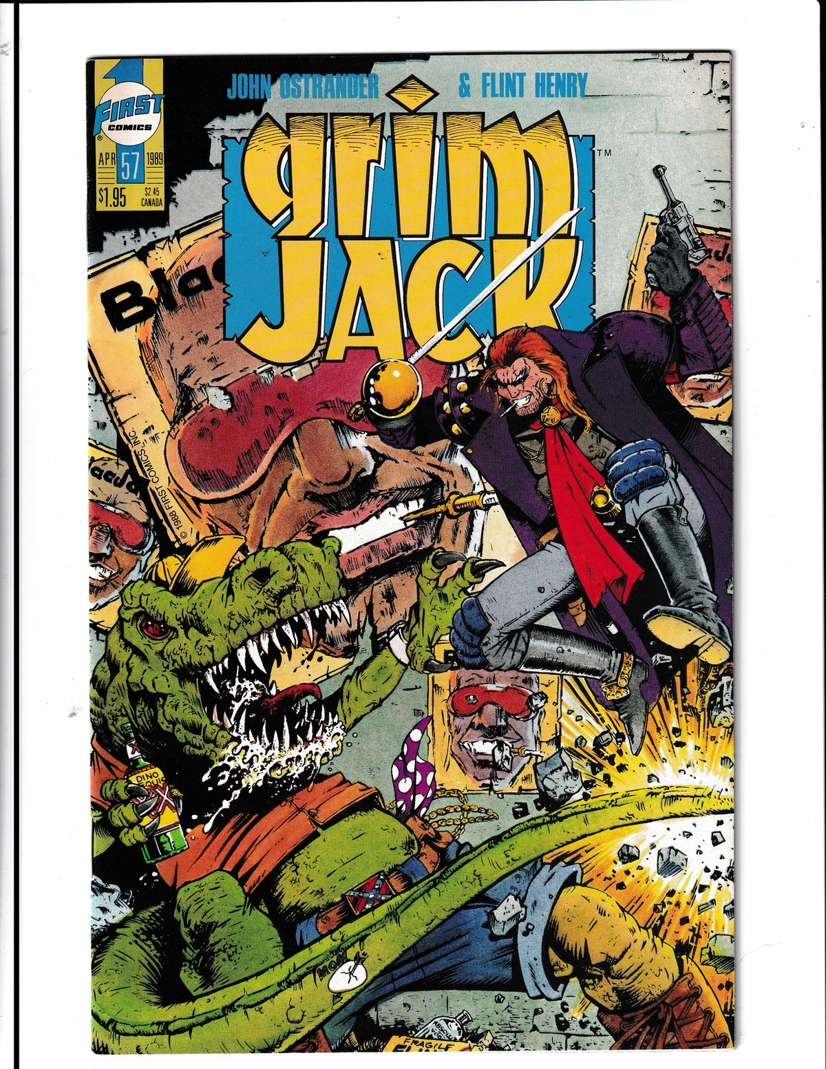 Grim Jack #57 (1989) 1 First Comics