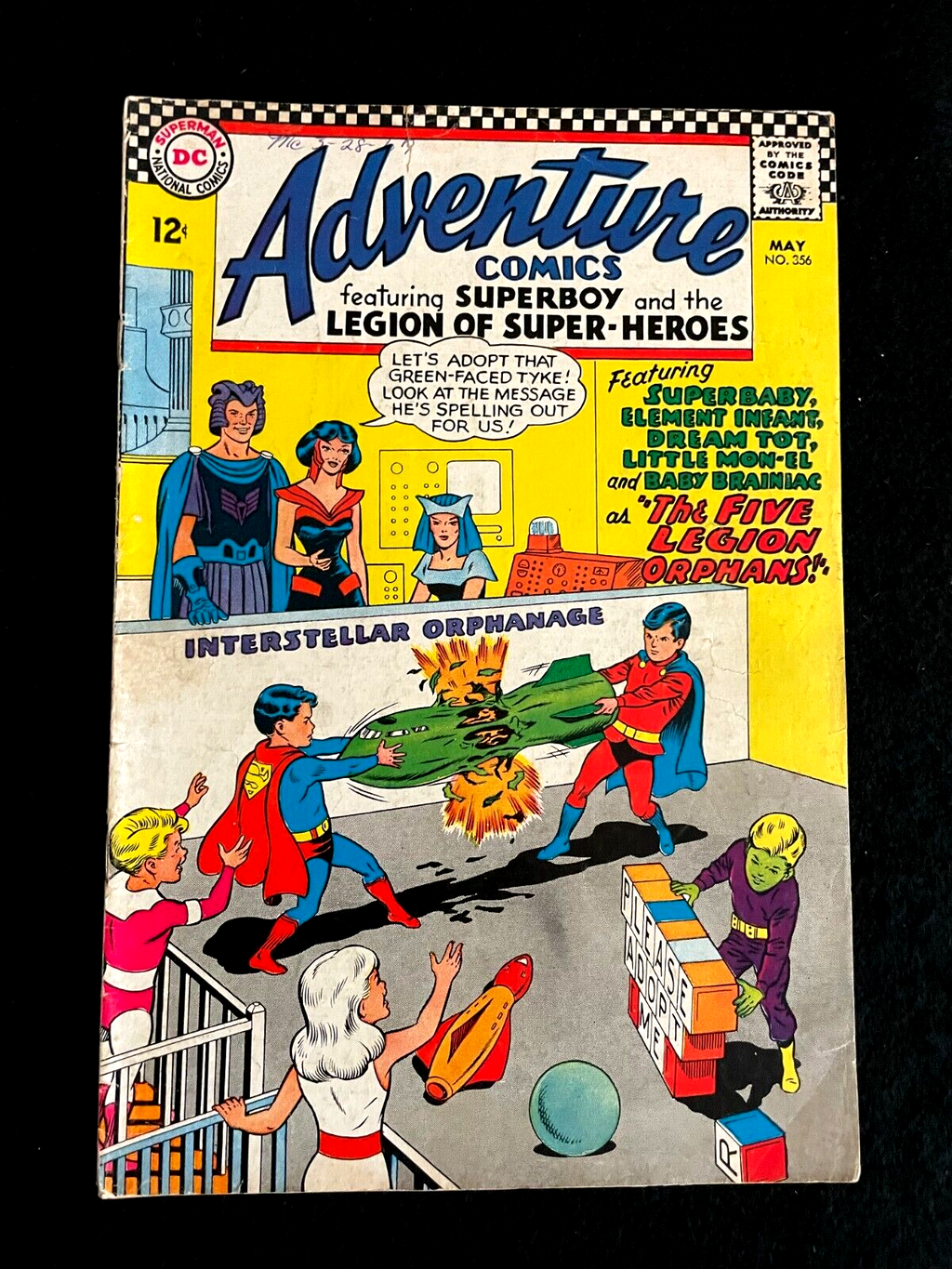 Adventure Comics #356 1967 - The Five Legion Orphans - Combined Shipping