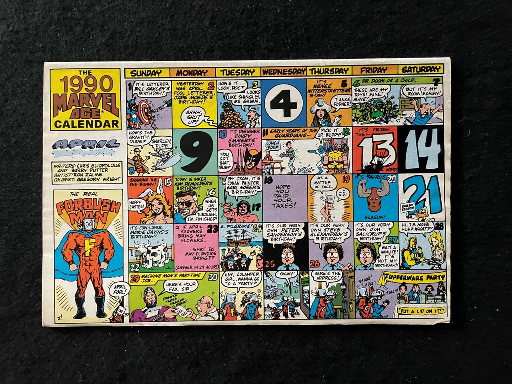 Marvel Age #88 First APP. Future GOTG $ Taser Face May 1990