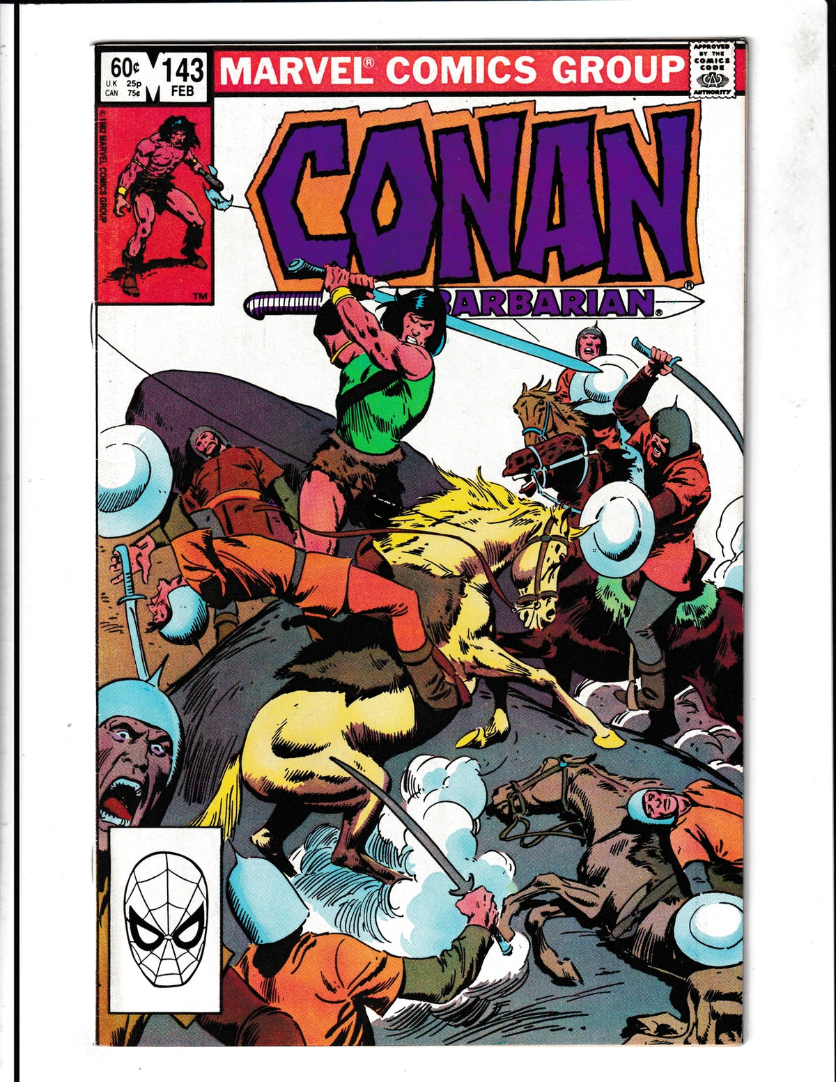 Conan the Barbarian #143 (1983) Marvel Comics SKU:1452