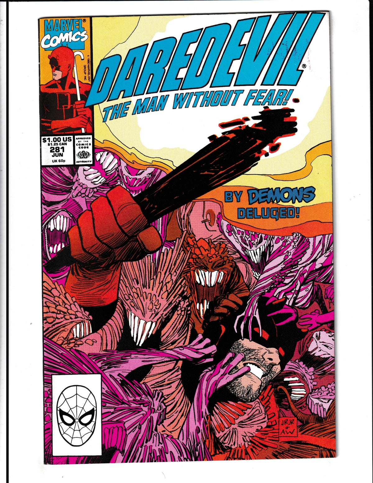 Daredevil #281 (1990) Marvel Comics SKU:1071