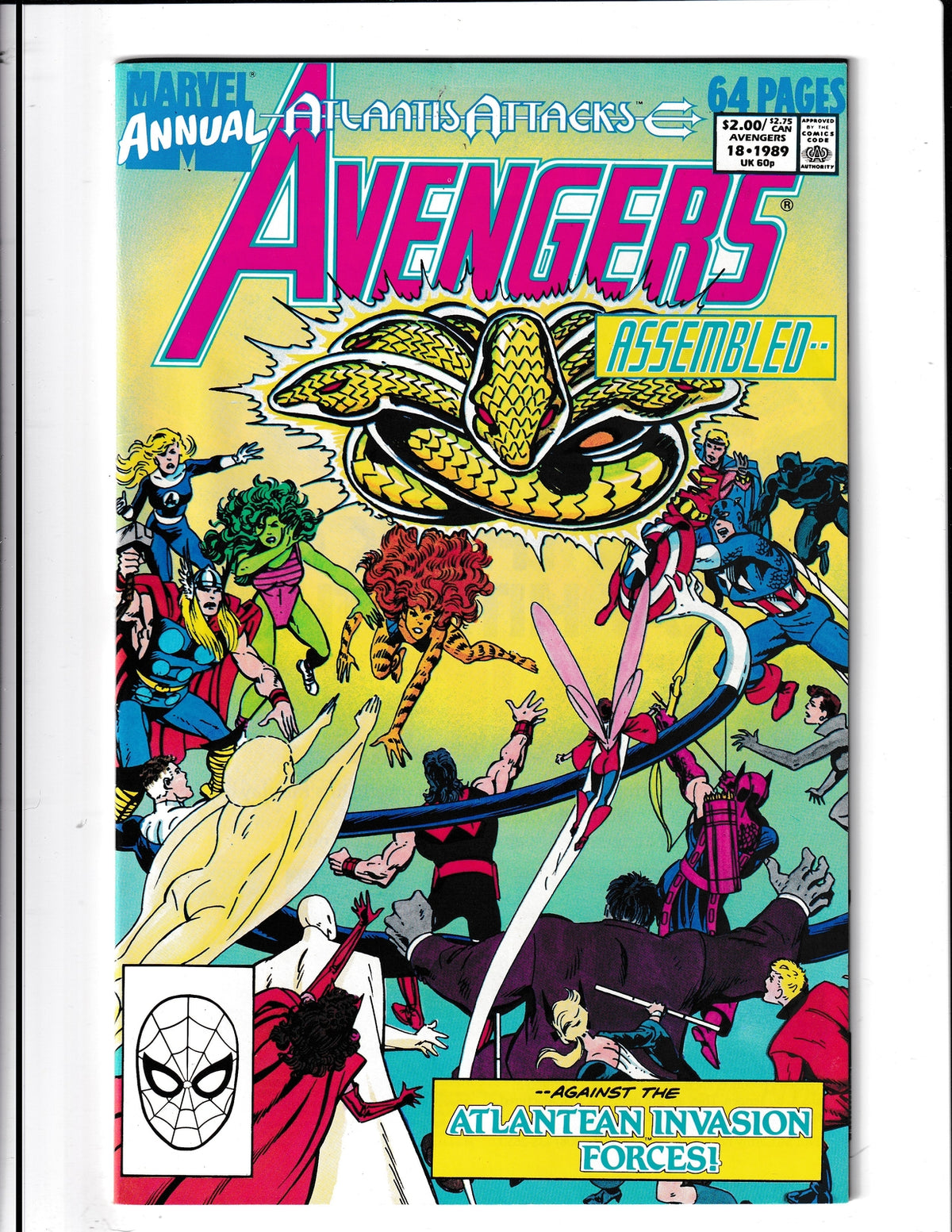 Avengers Annual #18 (1989) Marvel Comics SKU:601