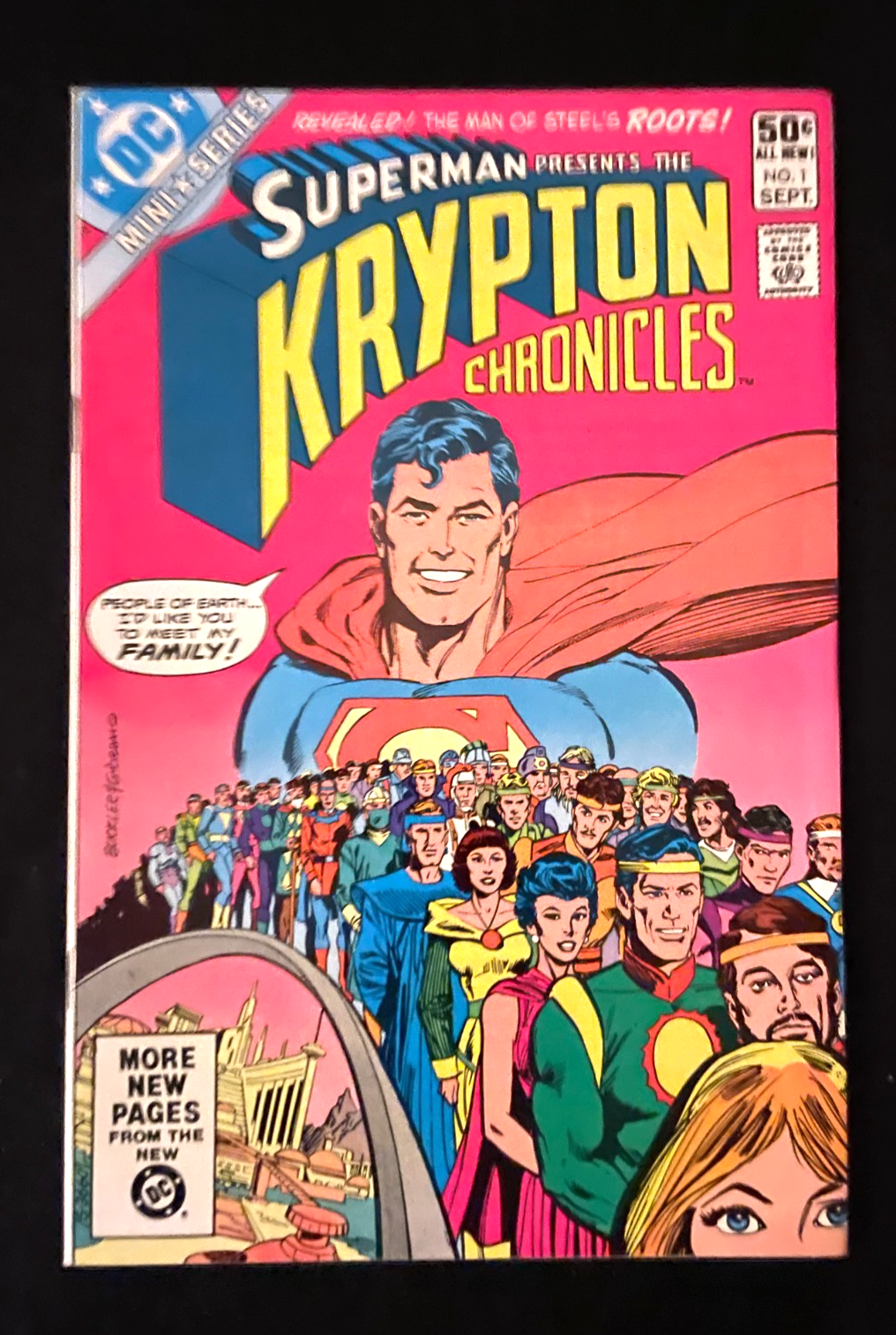 Krypton Chronicles - Superman - Complete Set of 3 #1-3 (1981) DC