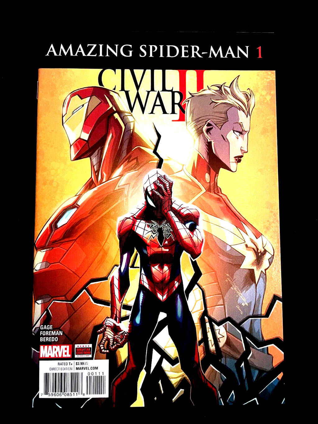 Civil War II: Amazing Spider-Man #1 2016 - Marvel