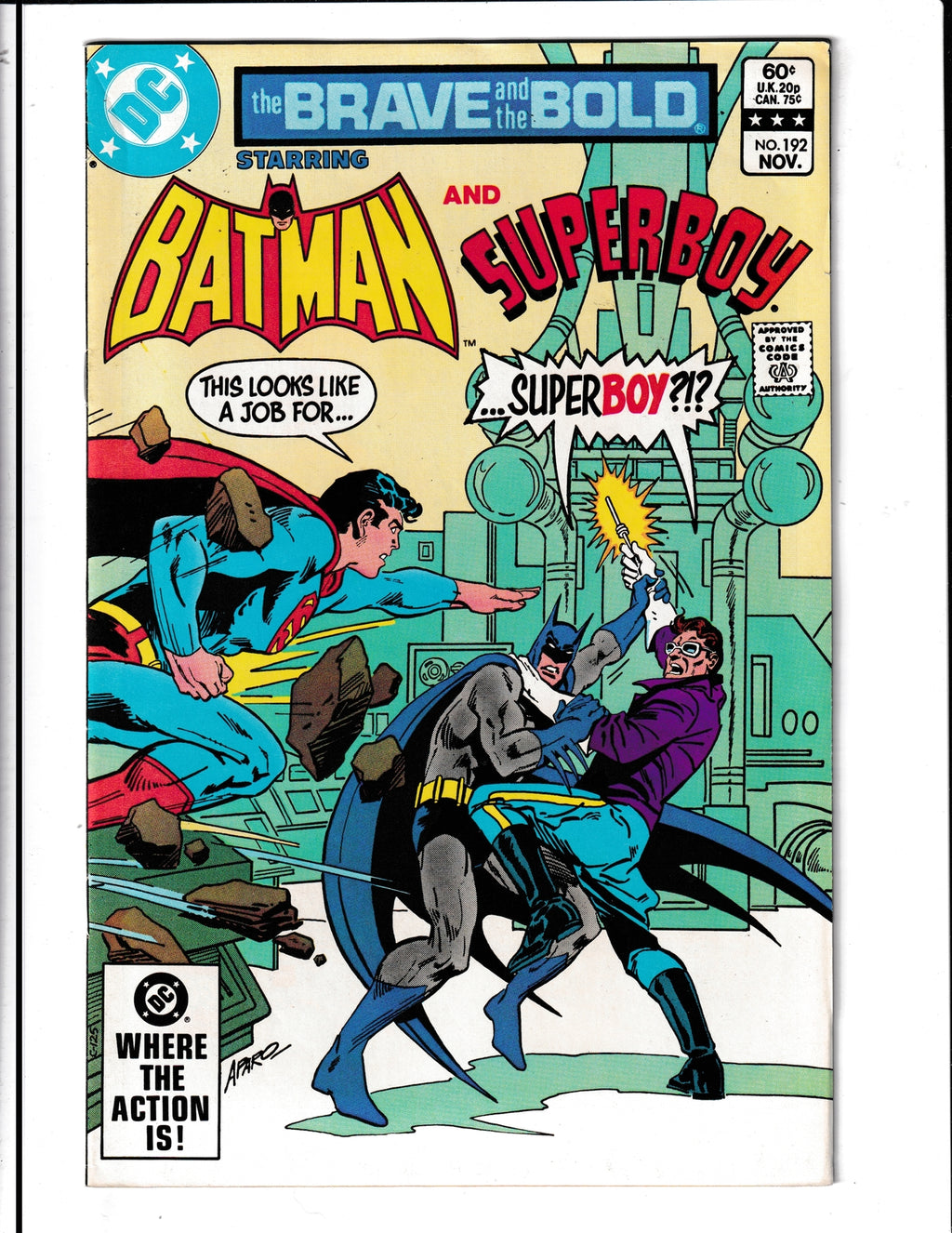 Brave and the Bold #192 (1982) Batman & Superboy DC Comics SKU:850
