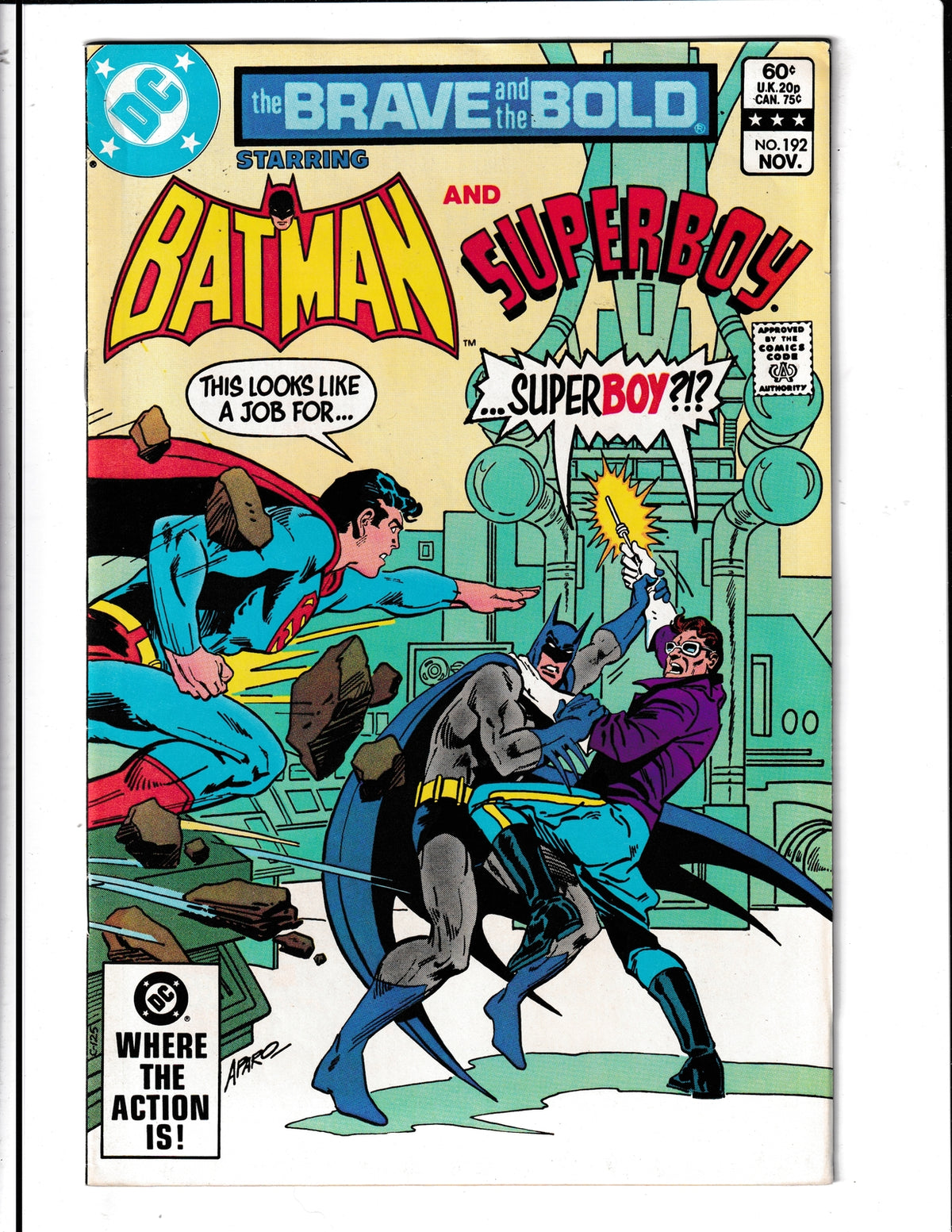 Brave and the Bold #192 (1982) Batman & Superboy DC Comics SKU:850