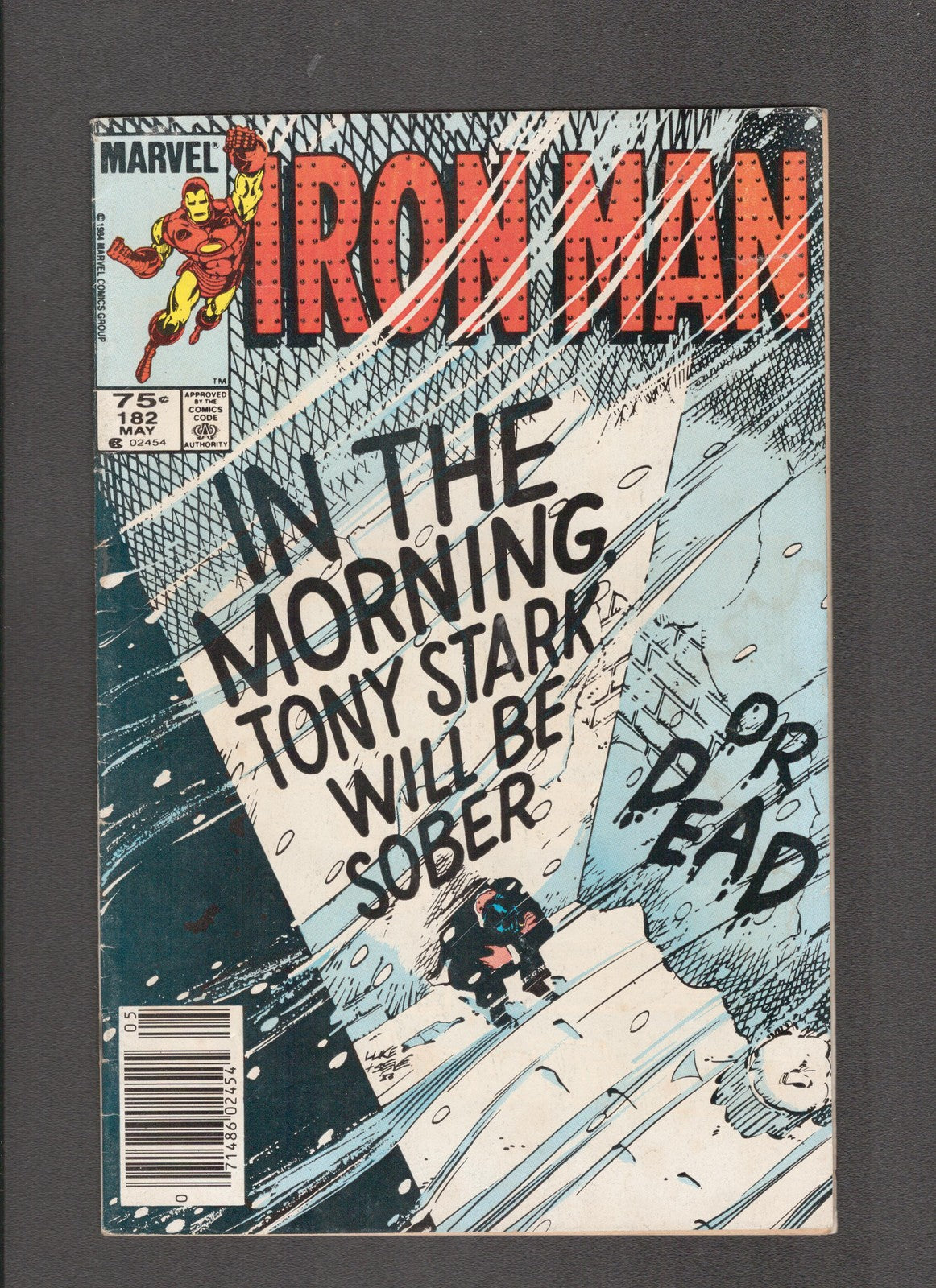 Iron Man #182 (1984) Mike Carlin, Rick Parker Marvel Comics