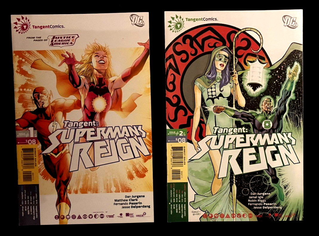 Tangent: Superman's Reign - Complete Set of 12 #1-12 (2008) Tangent Comics