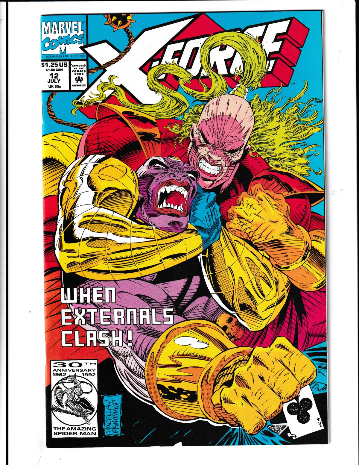X-Force #12 (1992) Marvel Comics SKU:1138