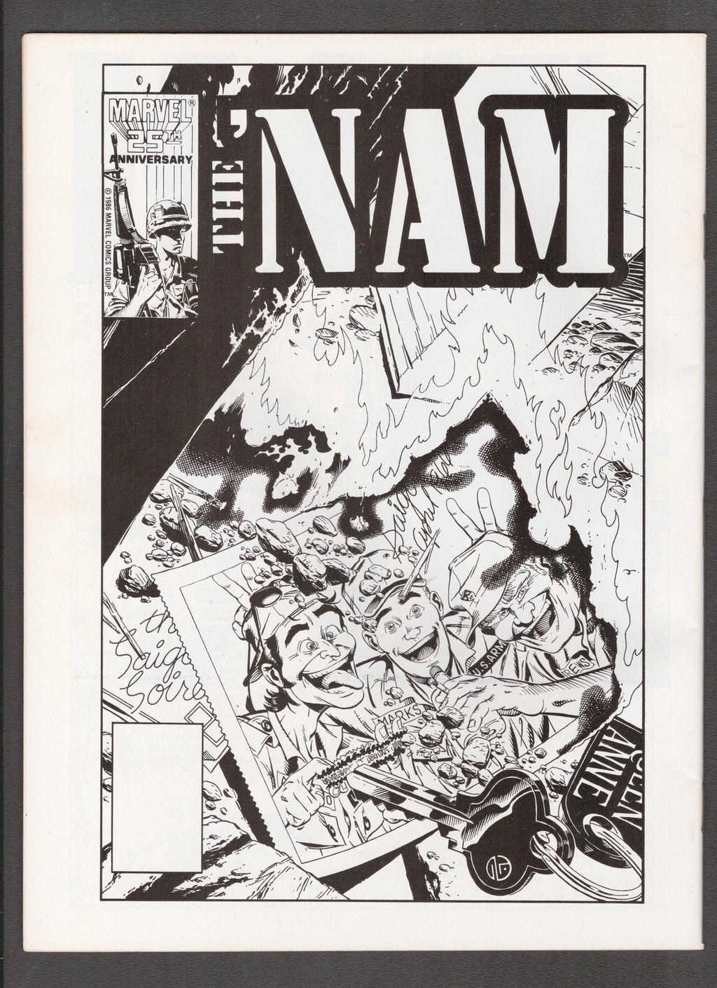 Nam Magazine #1 (1988) Tom De Falco Marvel Comics