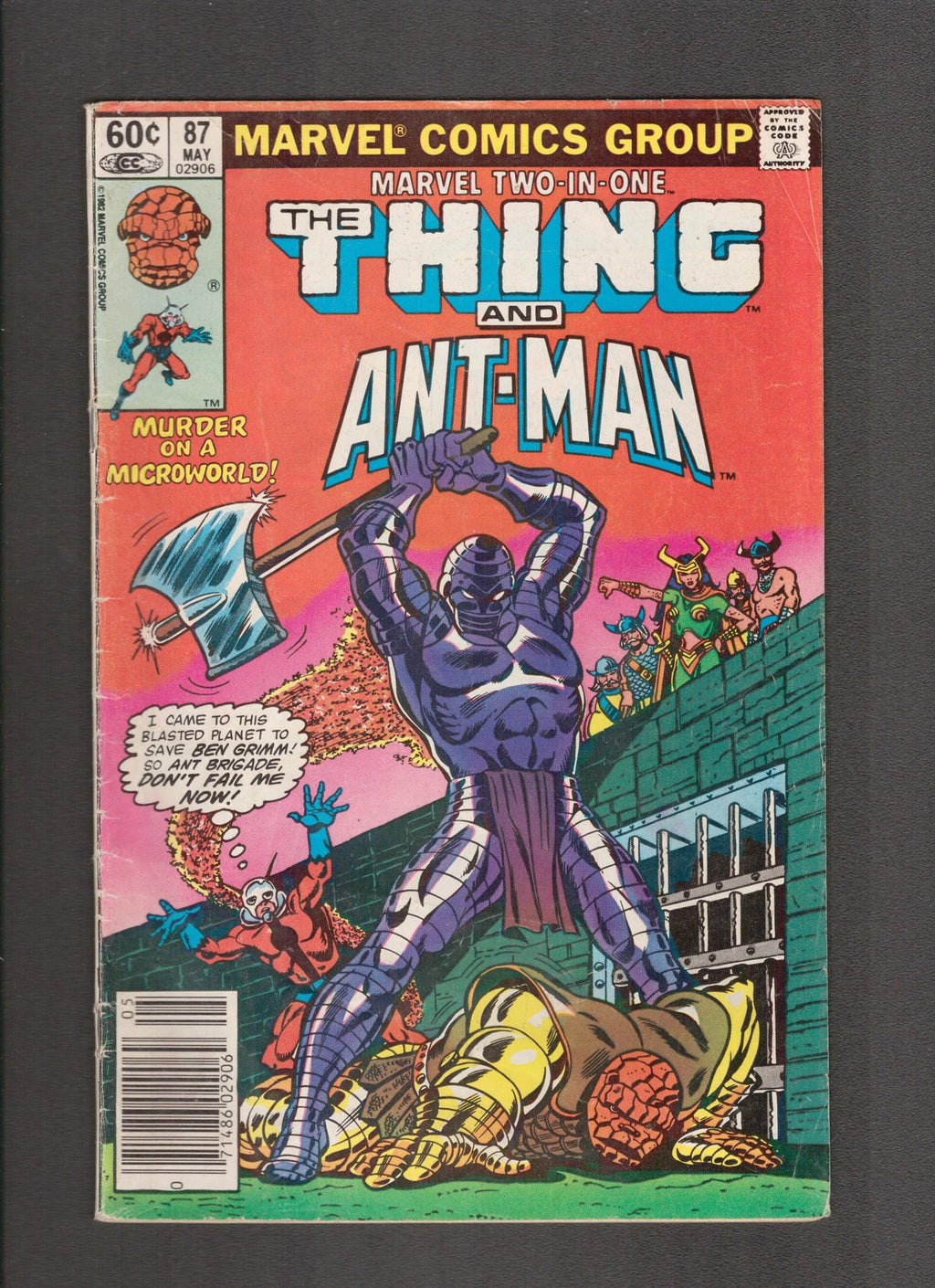 Marvel Two-In-One #87 (1982) Thing & Ant-Man Marvel Comics