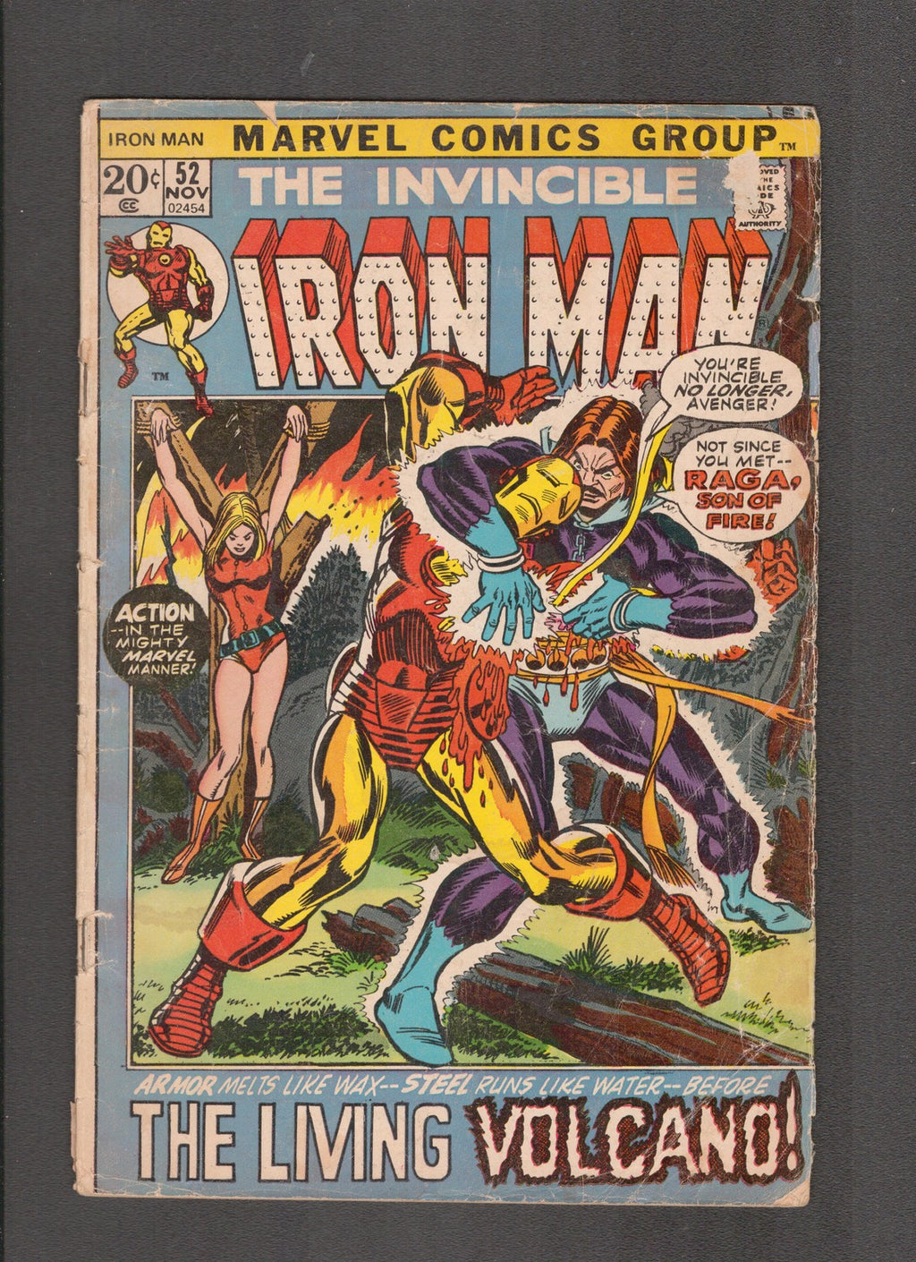 Iron Man #52 (1972) Frank Giacoia, Gil Kane Marvel Comics