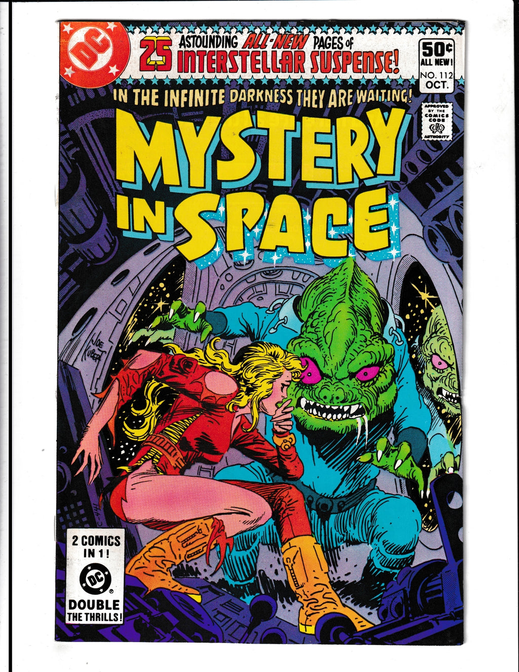 Mystery in Space #112 (1980) Joe Kubert DC Comics