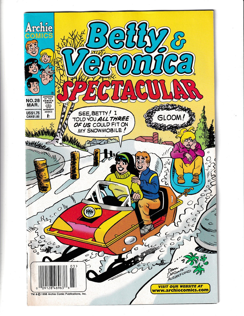 Betty & Veronica Spectacular #28 (1998) Archie Comics