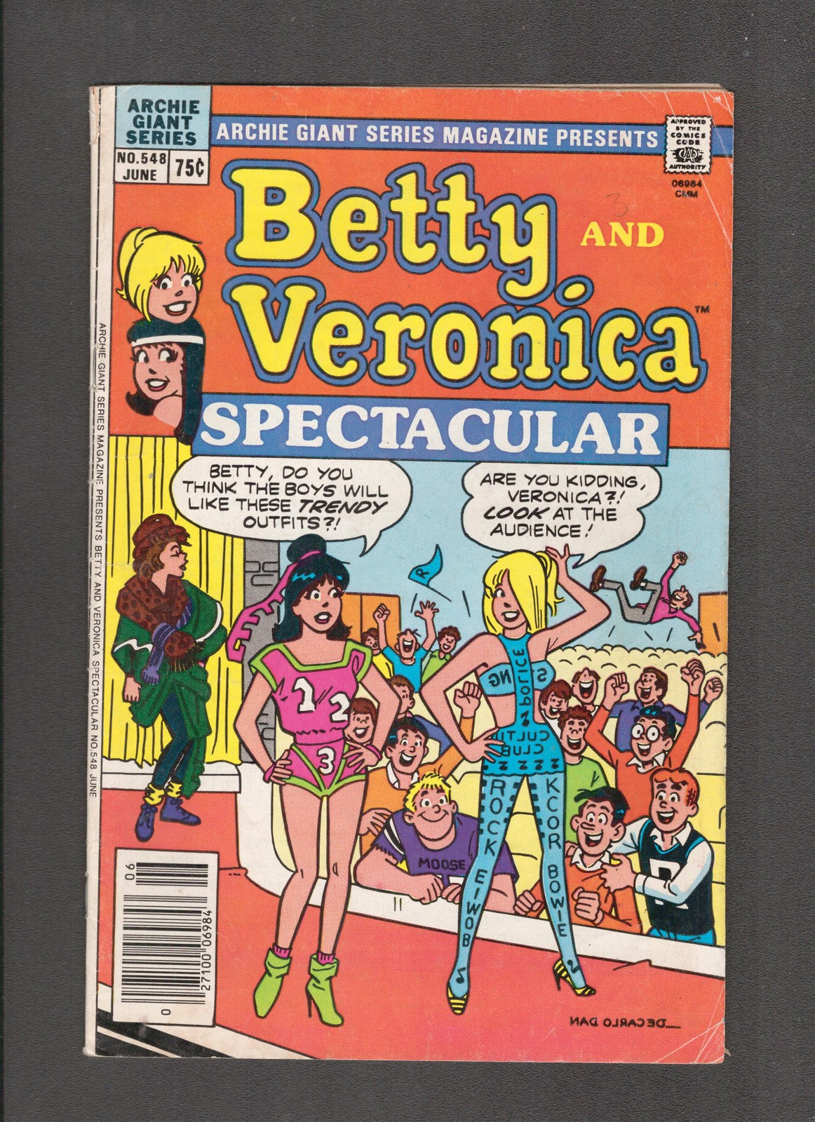 Archie Giant Series Magazine #548 (1985) Betty & Veronica Archie Comics