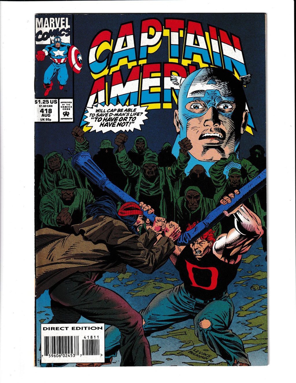 Captain America #418 (1993) Marvel Comics