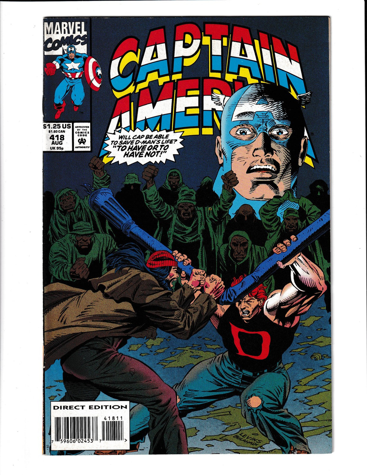 Captain America #418 (1993) Marvel Comics