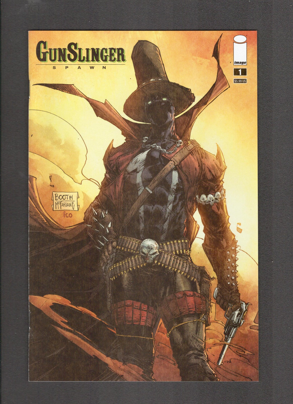 Gunslinger Spawn #1 (2021) Brett Booth Cover Image Comics